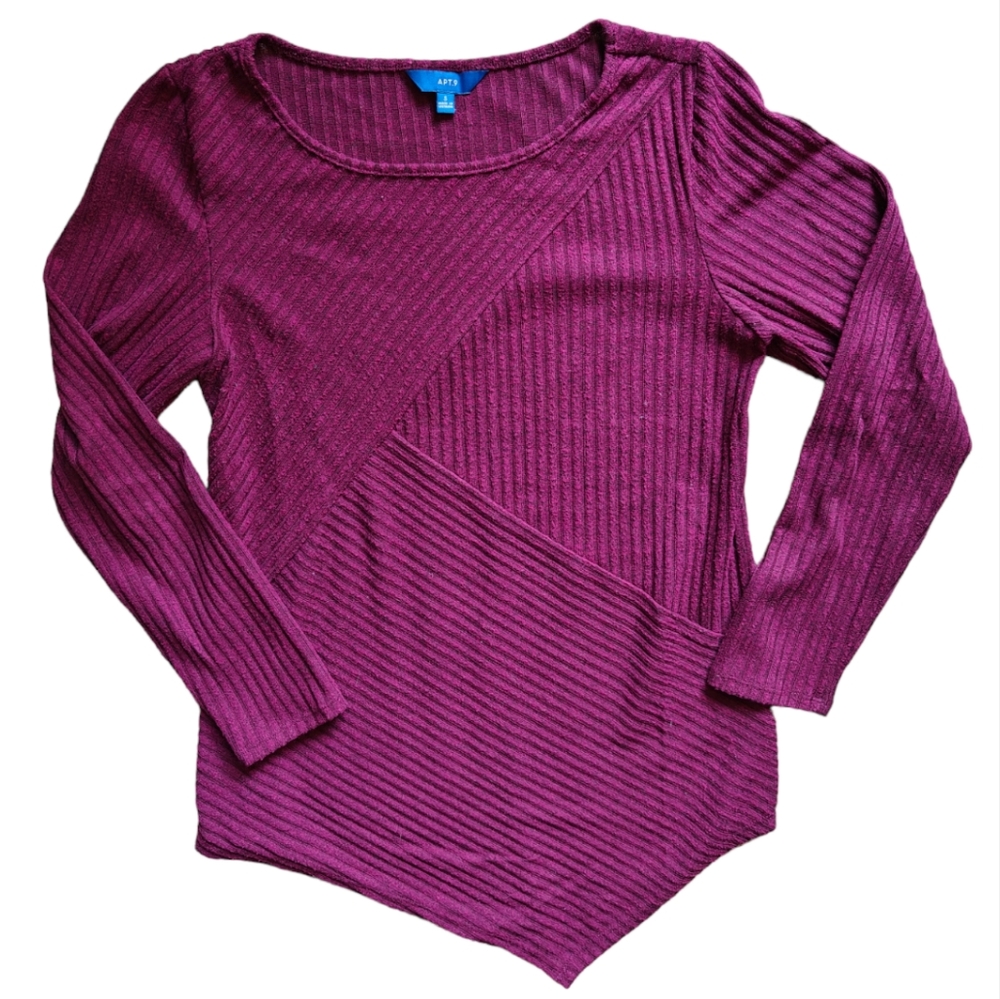 Apt. 9 Burgundy/Fuchsia Sweater